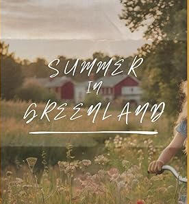 Summer in Greenland field of flowers