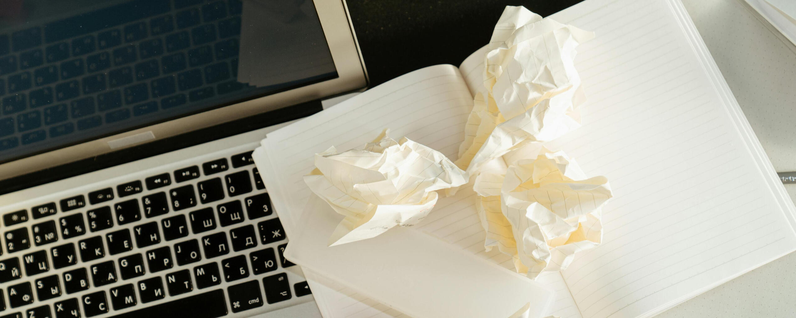crumpled paper
